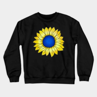 Ukrainian sunflower Crewneck Sweatshirt